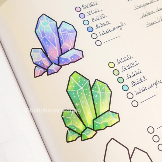 How to Color Crystal