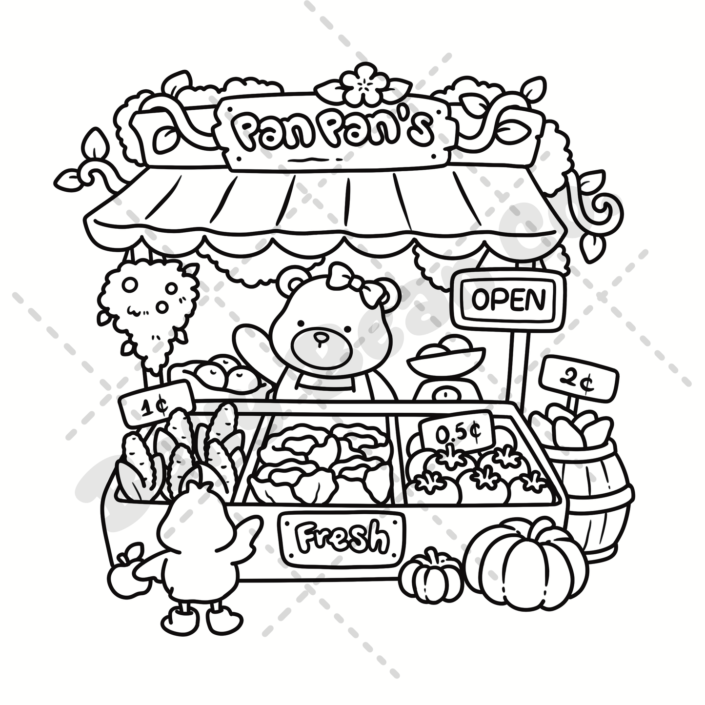 Pre-order: Cozy Farm Day by Belly Bean Co. (French version)