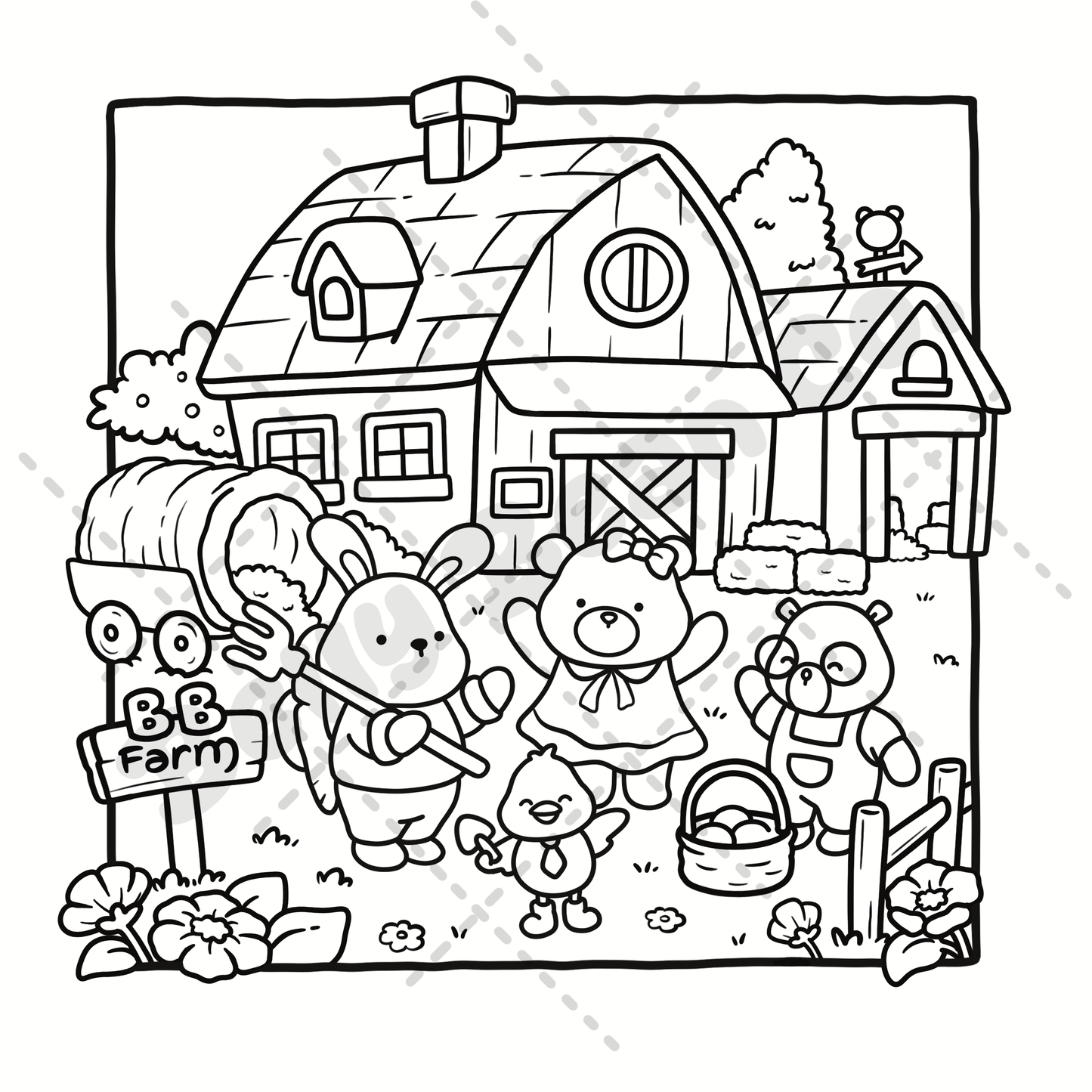 Pre-order: Cozy Farm Day by Belly Bean Co. (French version)
