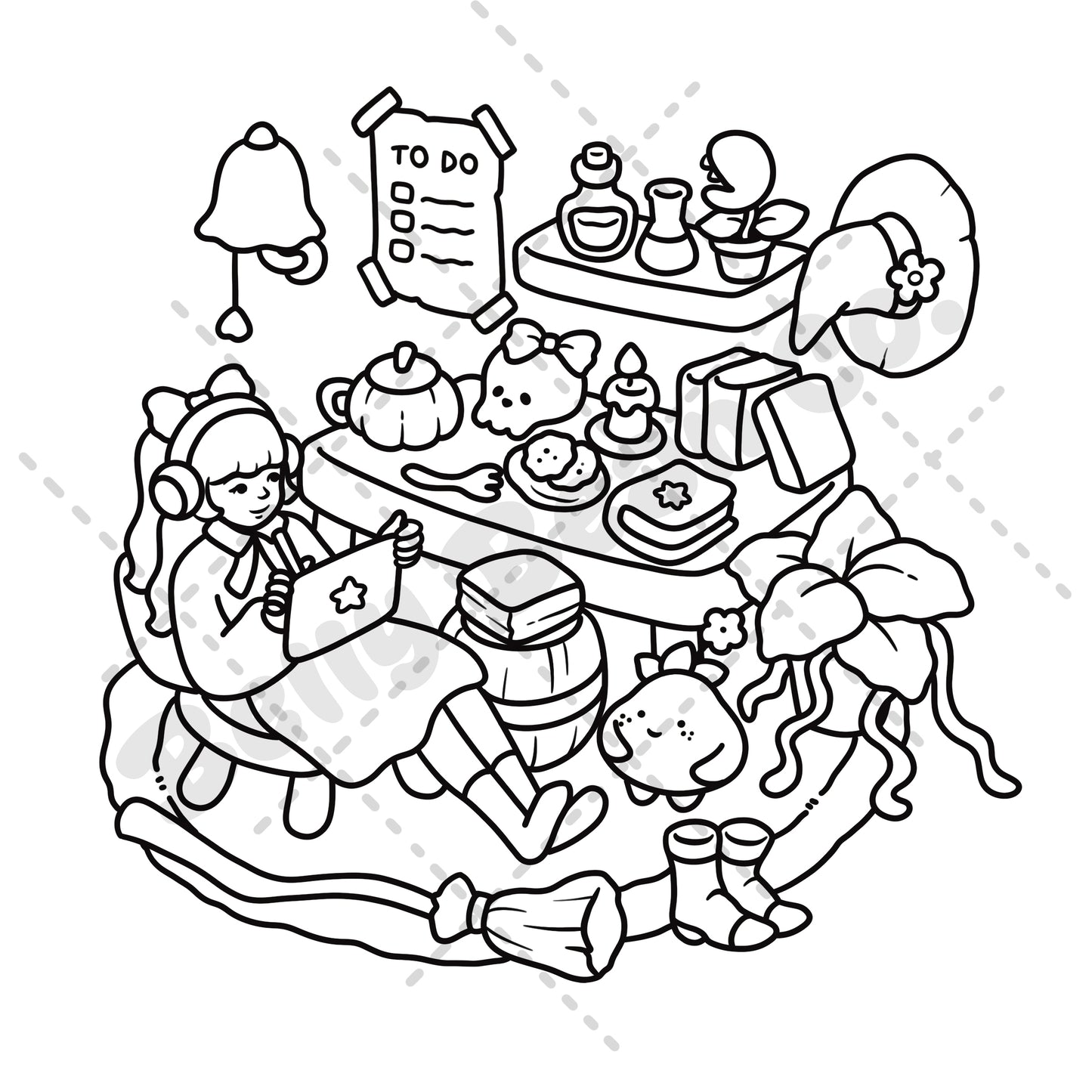 Pre-order: Cozy Witch by Belly Bean Co. (French version)
