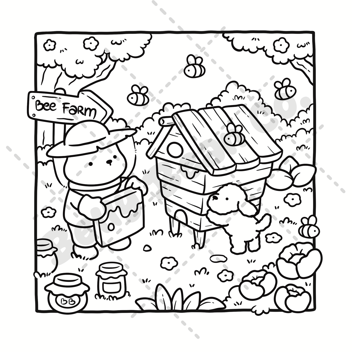 Pre-order: Cozy Farm Day by Belly Bean Co. (French version)