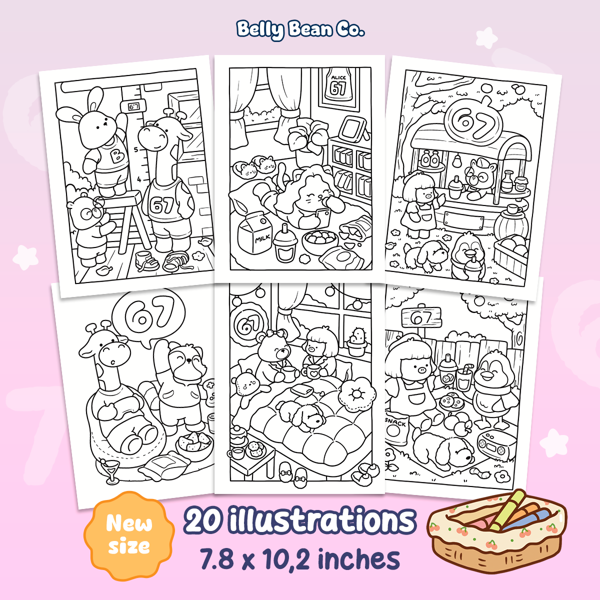 Six Seven Coloring Book