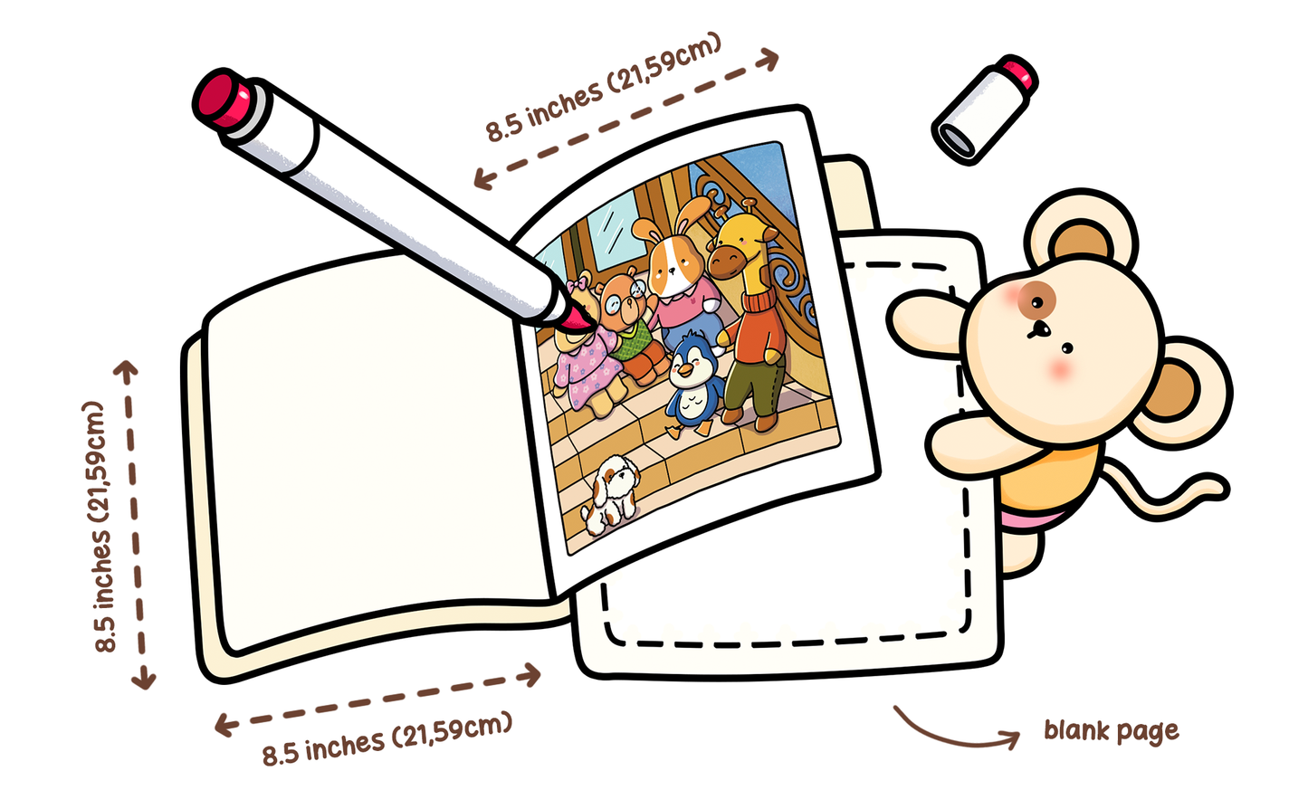 How to color cute things