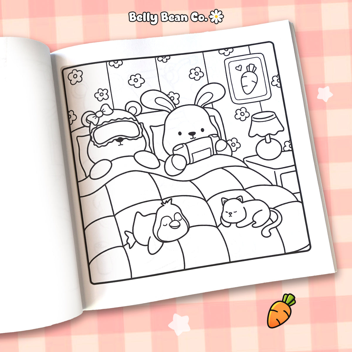 Belly Bean Tales Coloring Book