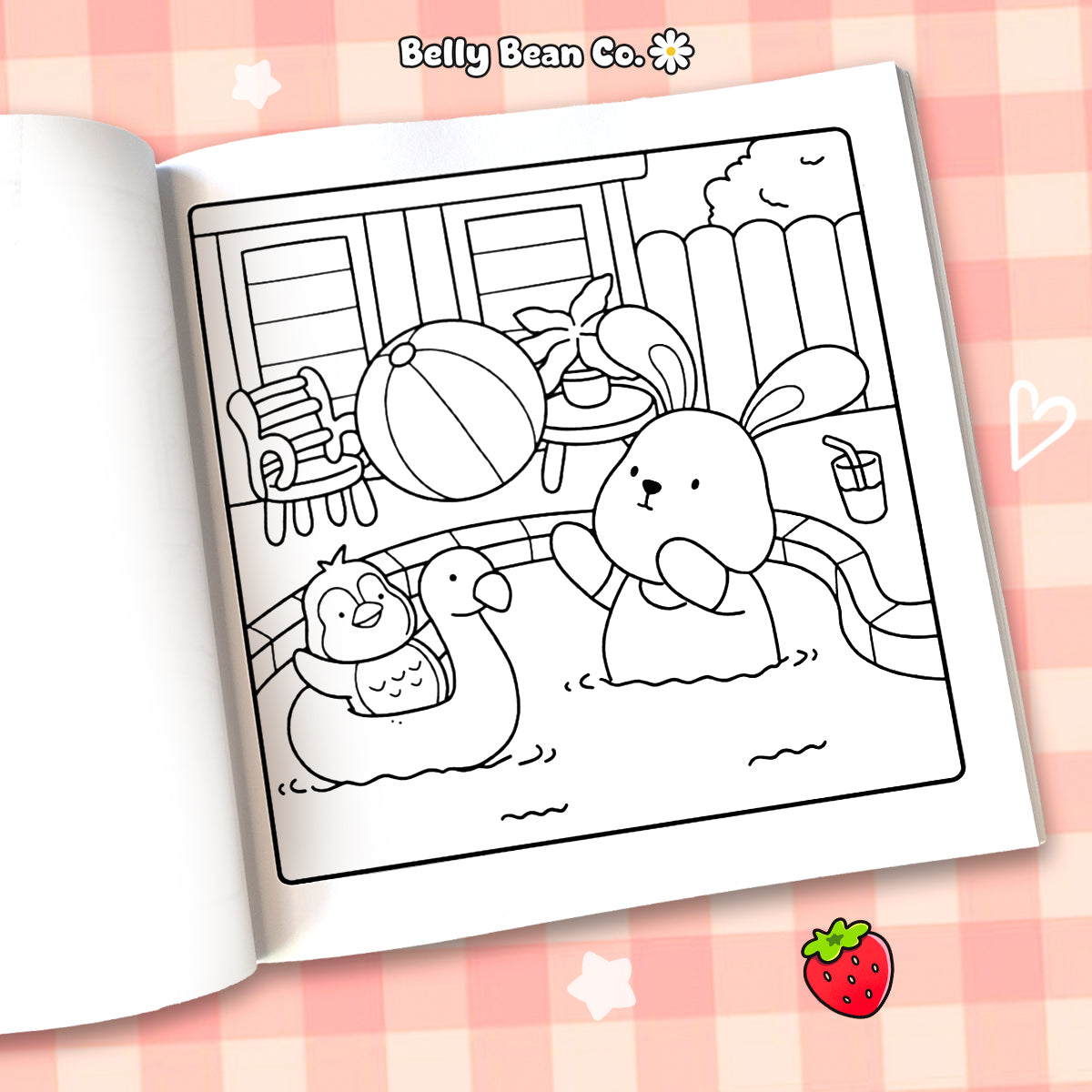Belly Bean Tales Coloring Book