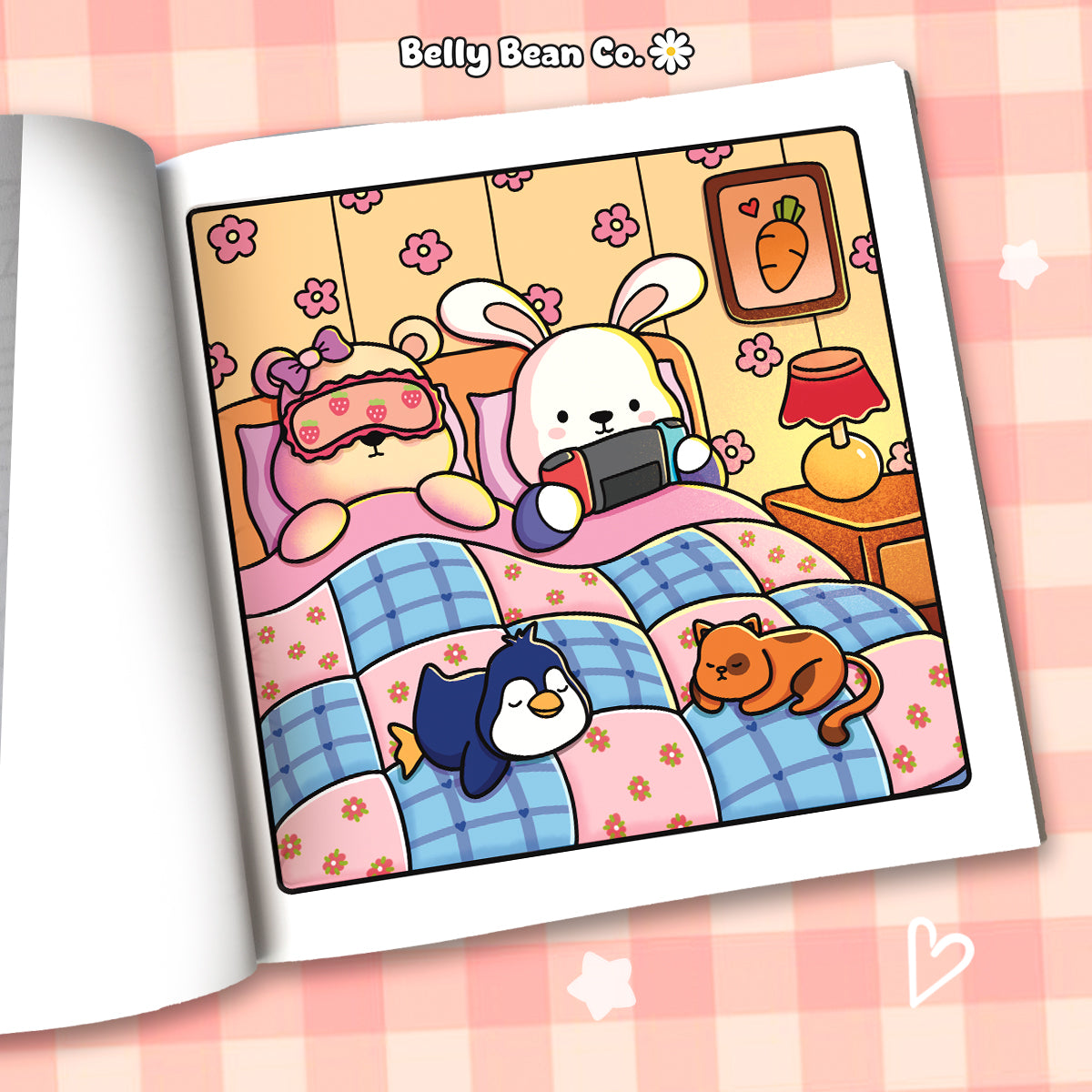 Belly Bean Tales Coloring Book