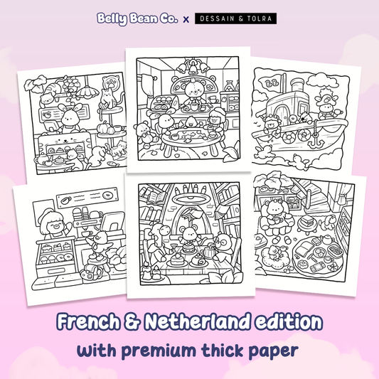 Dreamy Cafe World (French version with premium paper)