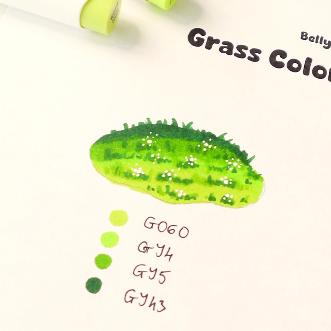 How to Color Grass: A Step-by-Step Tutorial – Belly Bean Co