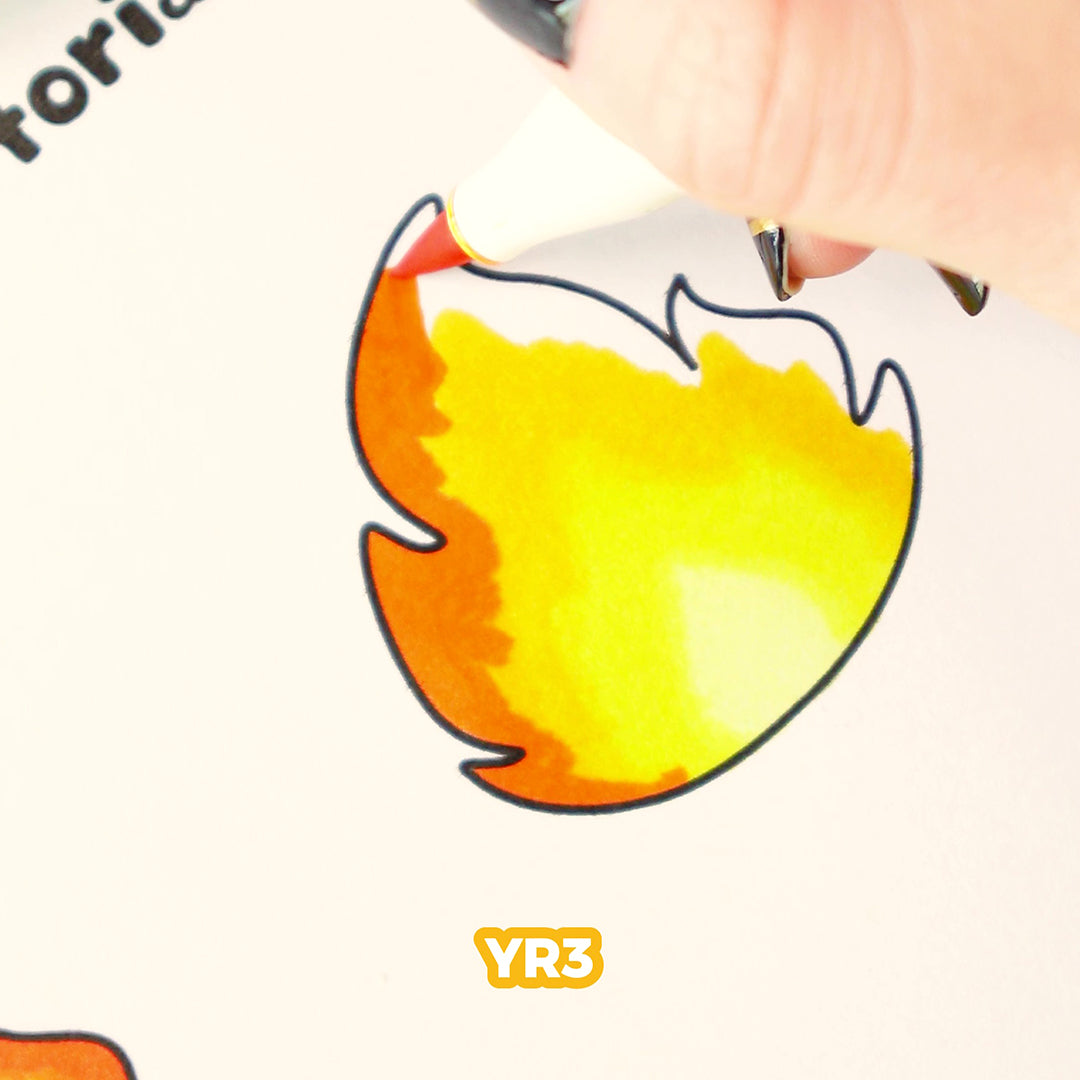 How to Color Fire: A Step-by-Step Tutorial – Belly Bean Co