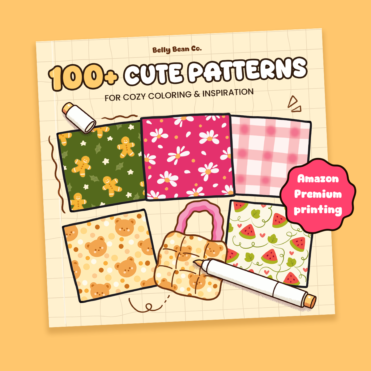 100+ Cute Patterns for Cozy Coloring & Inspiration