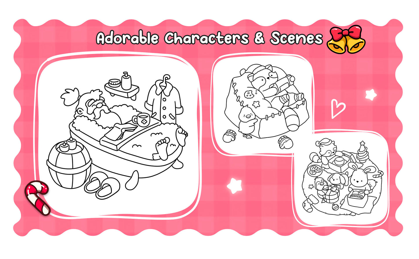 Christmas Tales Coloring Book