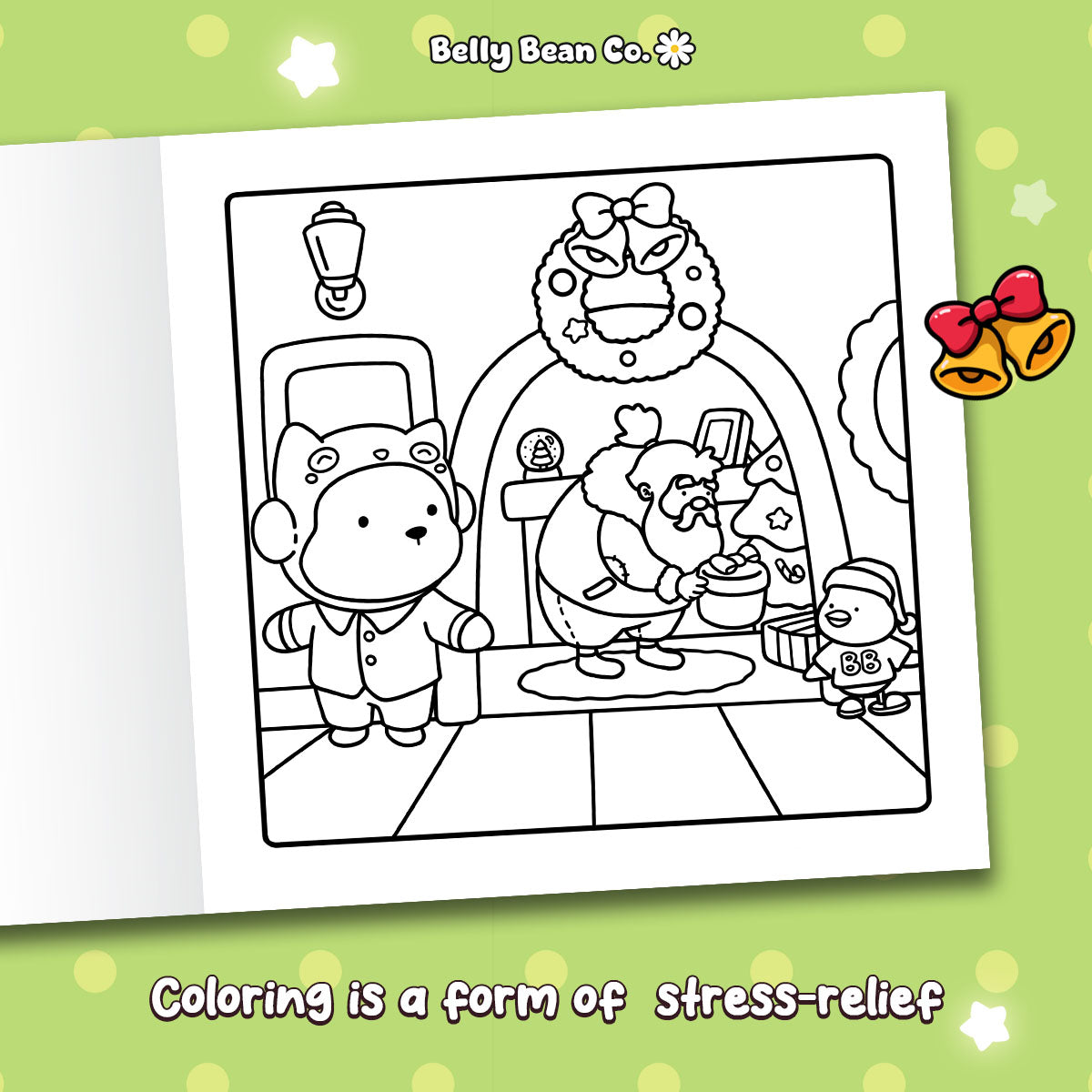 Christmas Tales Coloring Book