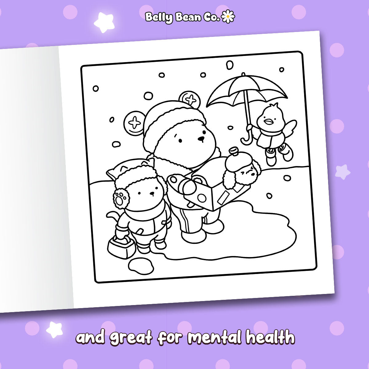 Christmas Tales Coloring Book