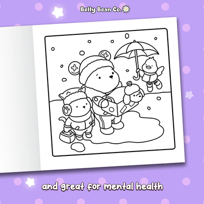 Christmas Tales Coloring Book