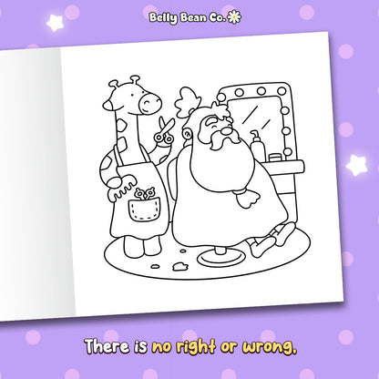Christmas Tales Coloring Book