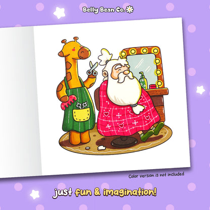 Christmas Tales Coloring Book