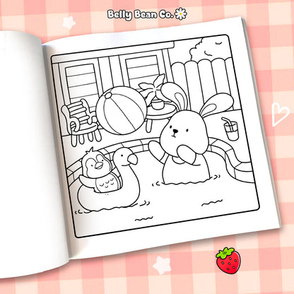 Belly Bean Tales Coloring Book