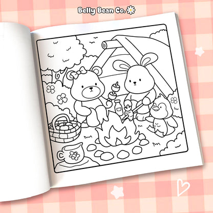 Belly Bean Tales Coloring Book