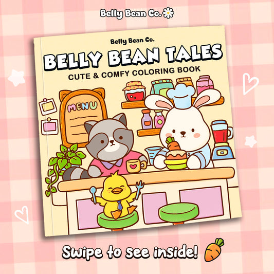 Belly Bean Tales Coloring Book