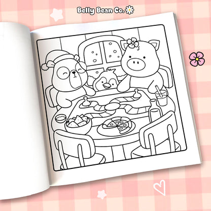 Belly Bean Tales Coloring Book