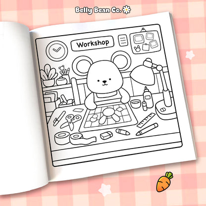 Belly Bean Tales Coloring Book