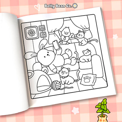 Belly Bean Tales Coloring Book