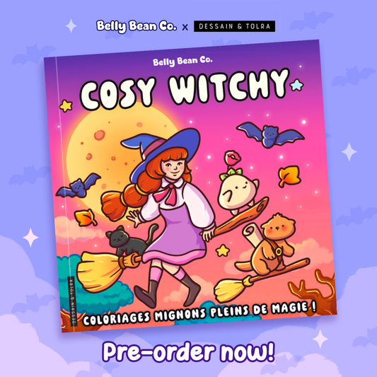 Cozy Witch by Belly Bean Co. (French version with premium paper)