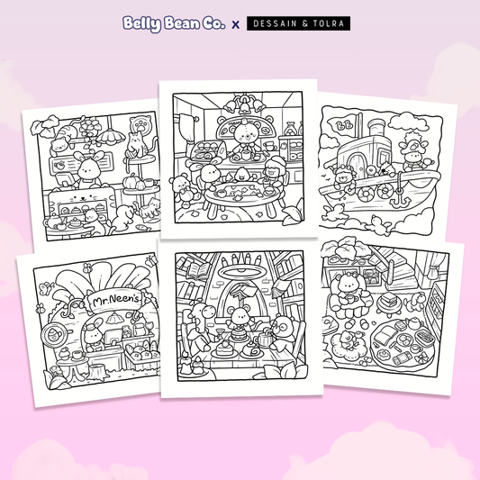 Dreamy Cafe World (French version with premium paper)