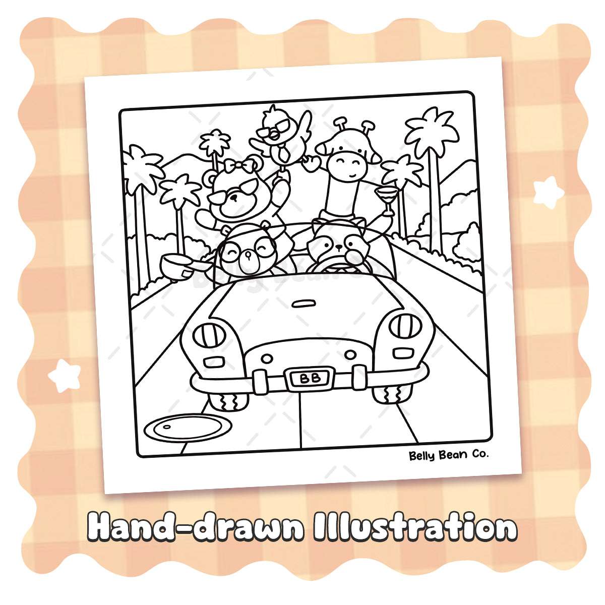 Friendships Coloring Page - Pack of 2