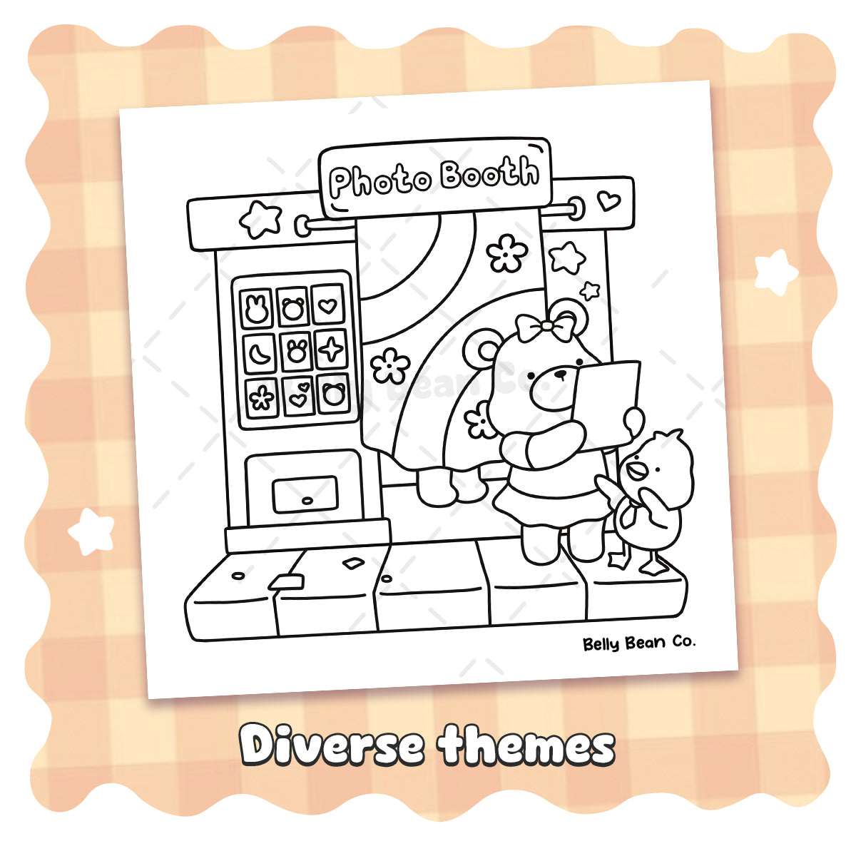 Friendships Coloring Page - Pack of 8