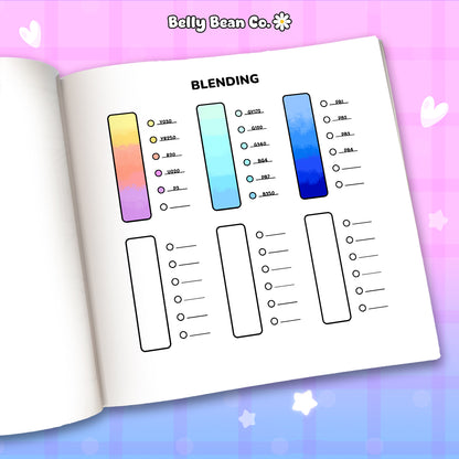 Coloring Practice Book: Master Blending, Shading & Patterns